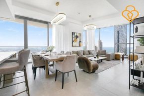 Keysplease Luxury 3 B/R Fascinating Sea & Dubai Marina Views